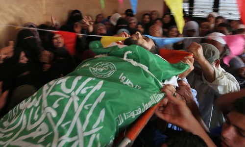 Thousands attend funeral of 60 Palestinians massacred by Israel in Gaza