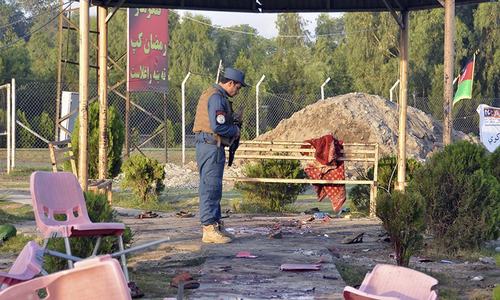 Explosions in Afghan cricket stadium leave 8 dead, 45 wounded
