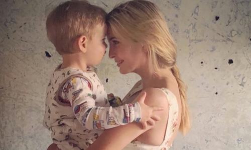 &lsquo;Tone-deaf&rsquo; photo of Ivanka with son sparks backlash