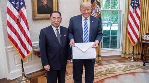 Trump, Kim on-and-off summit on again after exchange of letters