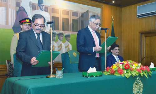 Ex-bureaucrat sworn in as Sindh caretaker CM