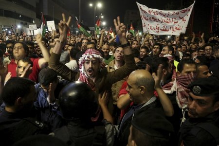 King Abdullah appoints new Jordan prime minister as protests resume