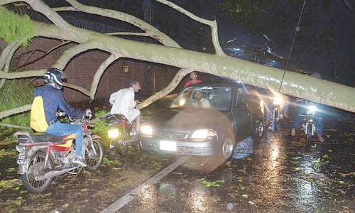Rain, storms bring respite from heat in Punjab