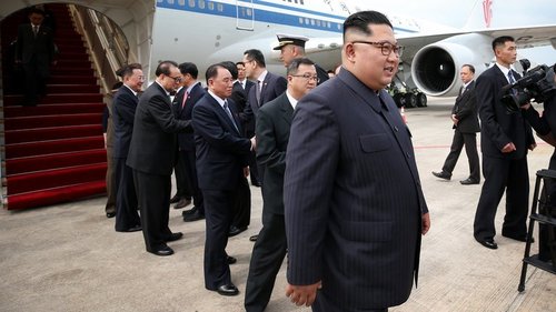 Trump, Kim land in Singapore ahead of high-stakes summit