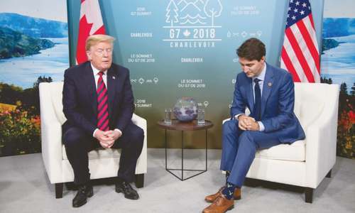 US blames Canada for G7 fiasco, says Trudeau &lsquo;stabbed us in the back&rsquo;