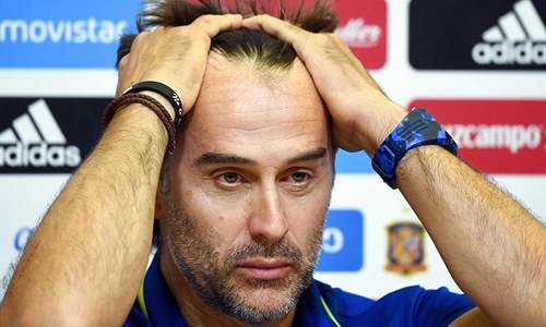 Lopetegui sacked by Spain on eve of World Cup