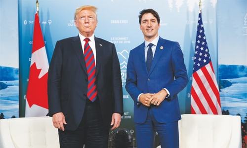 Canada-US relations at a low after Trudeau-Trump trade tiff