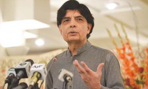 PTI rules out possibility of seat adjustment with Chaudhry Nisar
