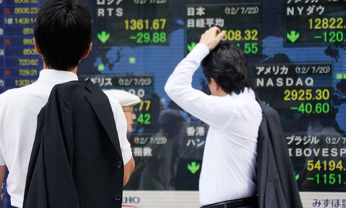 Global stocks falter