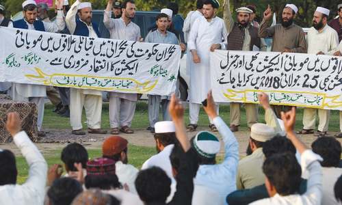 Call to hold provincial assembly elections simultaneously in Fata