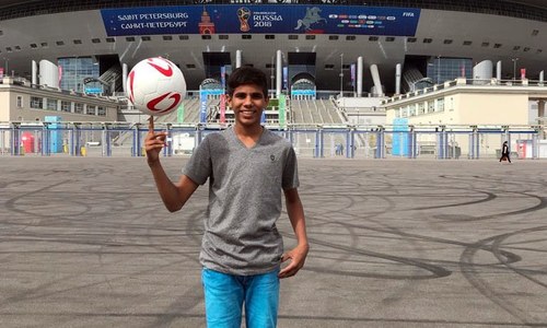 Sialkot teenager to conduct coin toss at Brazil-Costa Rica showdown at FIFA