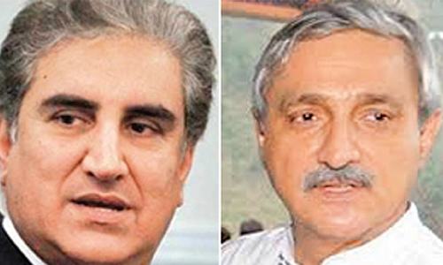 Qureshi, Tareen lock horns on ticket distribution issue
