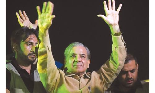 Shahbaz launches PML-N election campaign from Karachi
