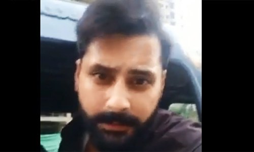 Jibran Nasir detained briefly for 'refusing to give way' to judge's protocol in Karachi Jibran Nasir detained briefly for 'refusing to give way' to judge's protocol in Karachi
