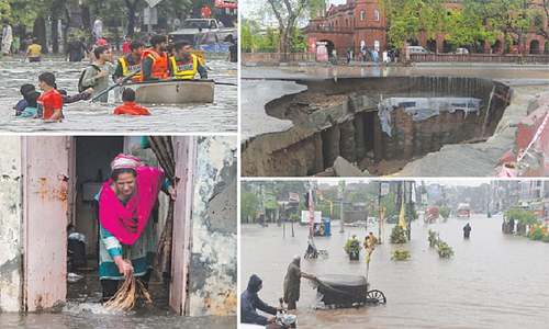 Eight killed as downpour wreaks havoc on Lahore
