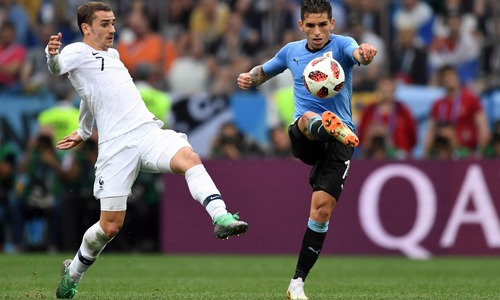 France reach World Cup semifinals, beat Uruguay 2-0