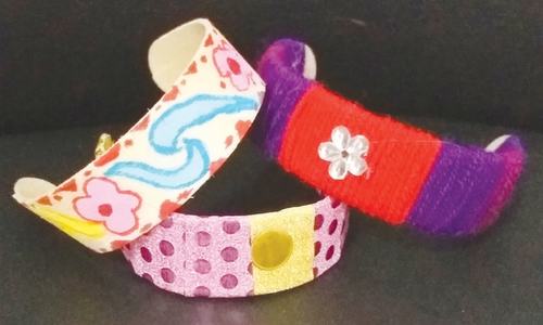 Wonder Craft: Popsicle stick bracelet