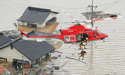 30 dead as heavy rains play havoc in Japan