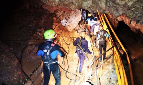 All 12 boys and football coach rescued from cave: Thai Navy SEALS