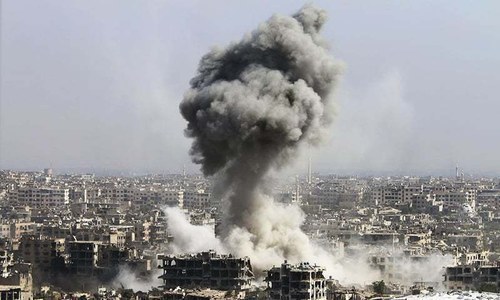 14 dead in south Syria suicide car bomb blast claimed by IS