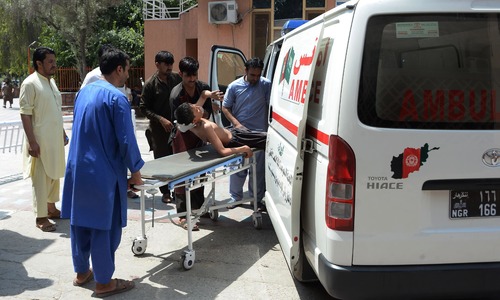 At least 10 killed in attack on Afghan govt office: official