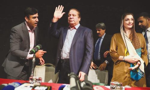 Nawaz says he will rid Pakistan of &lsquo;state above state&rsquo;