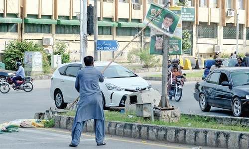 PTI claims its campaign is being disrupted by local admin