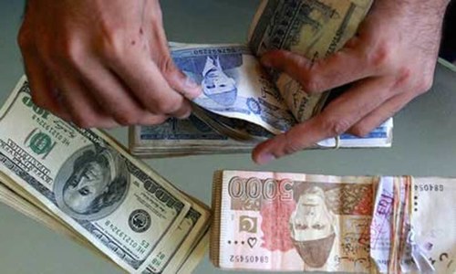 Rupee falls 5.7pc against dollar in inter bank trade Rupee falls 5.7pc against dollar in inter bank trade