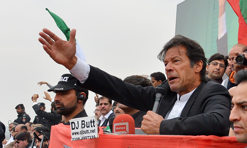 Not getting positive news about polls, says Imran