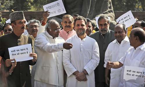 Parliament debates no-confidence motion against Modi's govt