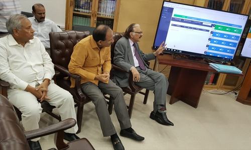 Chief Election Commissioner satisfied with election arrangements after visit to ECP control room