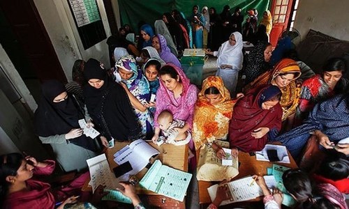 Shangla might see re-polls due to low turnout of women voters