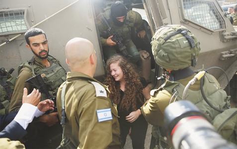 Young Palestinian activist freed from jail, says resistance will continue