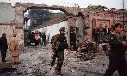 Twin suicide blasts during Friday prayers kill at least 29 in Afghanistan's Paktia province