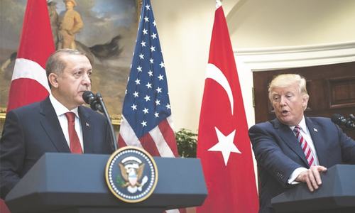 Trump and Erdogan square up for a fight Trump and Erdogan square up for a fight