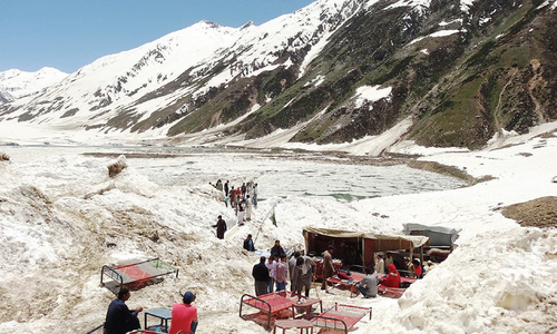 Melting glaciers threaten villagers’ existence in Gilgit-Baltistan Melting glaciers threaten villagers’ existence in Gilgit-Baltistan