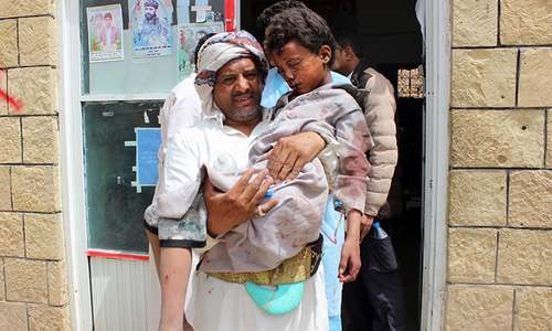 Saudi coalition airstrike in Yemen kills 50, including 29 school children