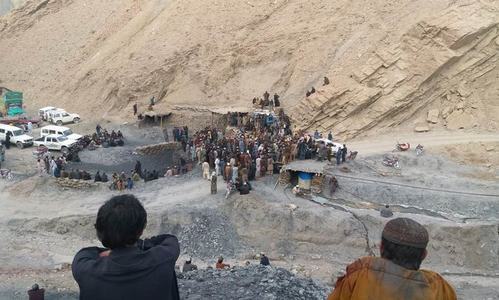 Quetta coal mine incident takes 12 lives, 7 people still trapped inside the mine