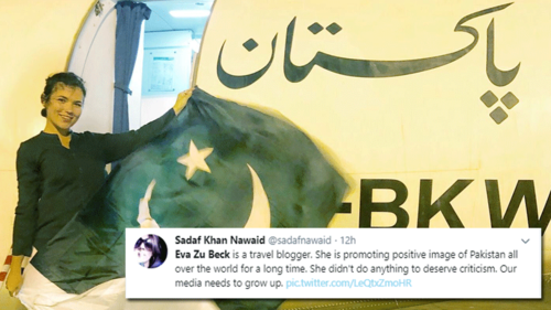 This travel blogger did the Kiki Challenge on a PIA aircraft and Pakistanis are lauding her