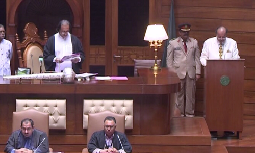 PTI's Mushtaq Ghani elected KP Assembly speaker, Agha Siraj returns as speaker of Sindh Assembly