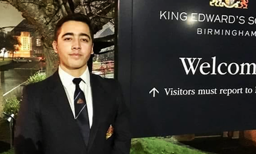 APS survivor takes to Twitter to share his academic success