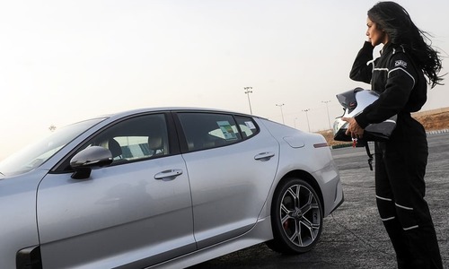After driving ban ends, Saudi women taste thrill of speed After driving ban ends, Saudi women taste thrill of speed