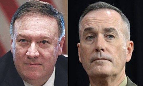 US military chief coming with Pompeo to Pakistan for talks on terrorism