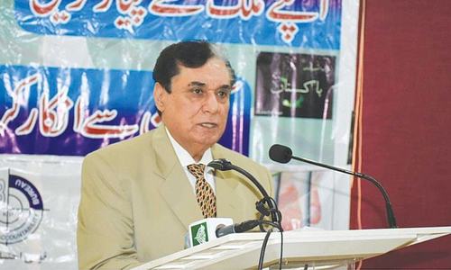 Editorial: Javed Iqbal's stance that missing persons issue has been 'politicised' is most unfortunate Editorial: Javed Iqbal's stance that missing persons issue has been 'politicised' is most unfortunate