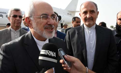 Iran's FM Javad Zarif arrives in Islamabad for talks with Pakistani leadership Iran's FM Javad Zarif arrives in Islamabad for talks with Pakistani leadership