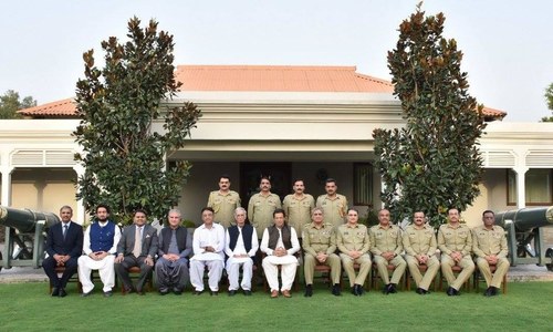 Prime Minister Imran Khan visits GHQ for security briefing