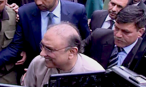 Banking court grants interim bail to Zardari in money laundering case