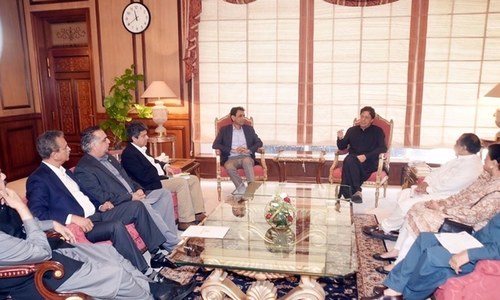 MQM-P delegation meets PM Khan, reminds him of Karachi promises