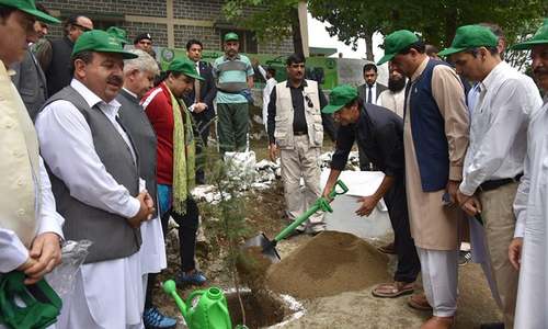 PM Khan launches countrywide tree plantation drive from Haripur