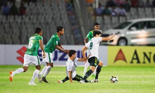Pakistan fall to BD in SAFF Cup Pakistan fall to BD in SAFF Cup